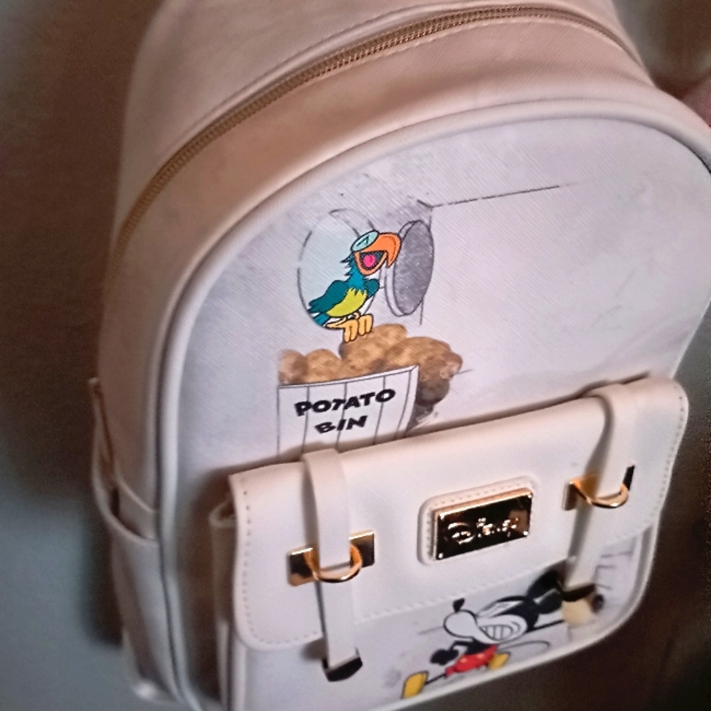 Disney Potatoes Bin Mickey Brand New Backpack. - Picture 3 of 8